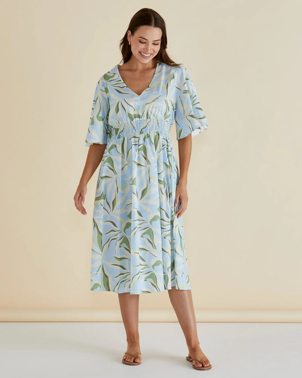 Betty Basics Mazie Dress - Garden Print