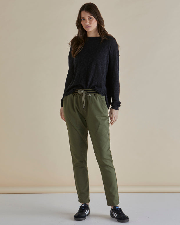 Betty Basics Dakota Jean - Khaki