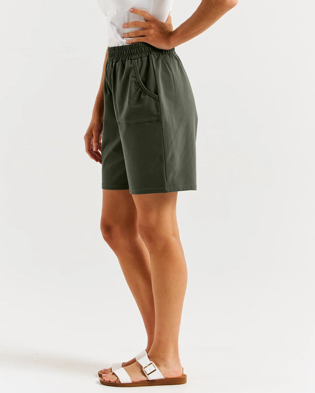 Betty Basics Harvard Short - Khaki