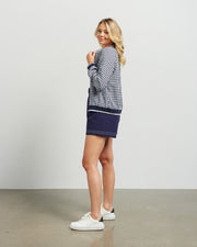 et alia Bobby Bomber - Ink/White Check