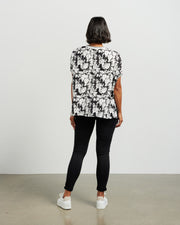 et alia Brea Top - Fiorello Print