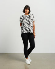 et alia Brea Top - Fiorello Print