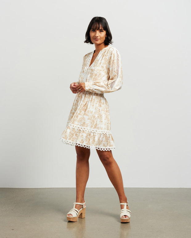 et alia Annabelle Mini Dress - Florian print