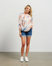 et alia Talia Top - Sunset Print