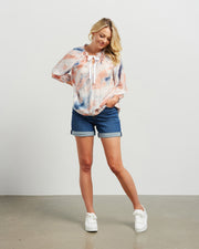 et alia Talia Top - Sunset Print