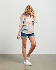 et alia Talia Top - Sunset Print