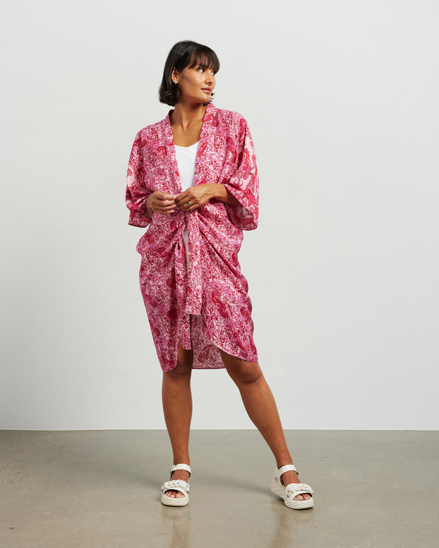 et alia Cleo Kimono - Ambrosia Print