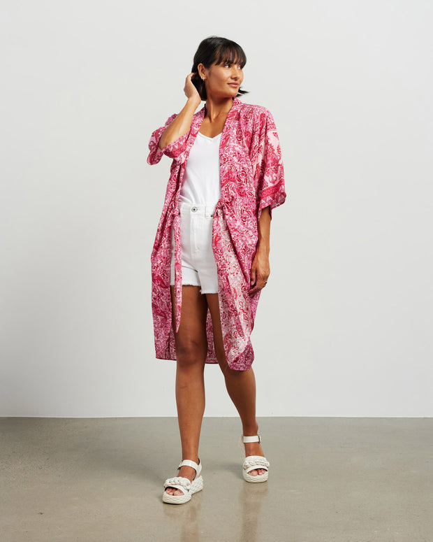 et alia Cleo Kimono - Ambrosia Print