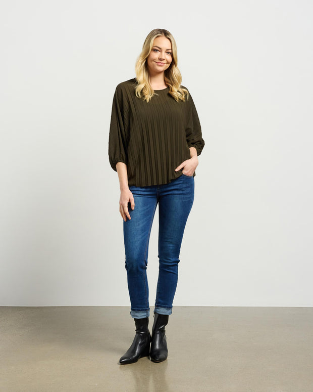 et alia Aura Top - Olive