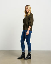 et alia Aura Top - Olive