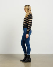 et alia Ziggy Knit - Black/Gold