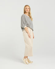 et alia Aroha Top - Monochrome Check