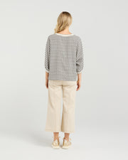 et alia Aroha Top - Monochrome Check