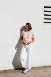 et alia Twist Tee - Candy Stripe