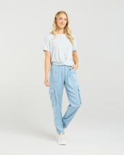 et alia Twist Tee - Sky Stripe