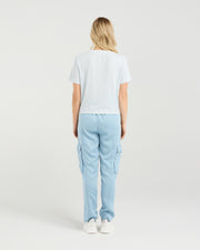 et alia Twist Tee - Sky Stripe