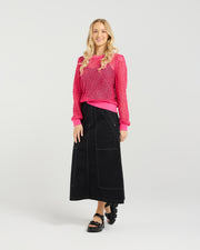 et alia Cleo Knit - Flamingo