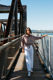 et alia Ruby Blouse - Poppy Patch