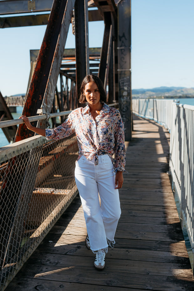 et alia Ruby Blouse - Poppy Patch