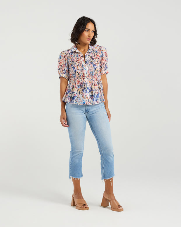et alia Ruby Blouse - Poppy Patch