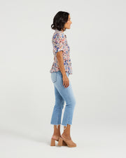 et alia Ruby Blouse - Poppy Patch