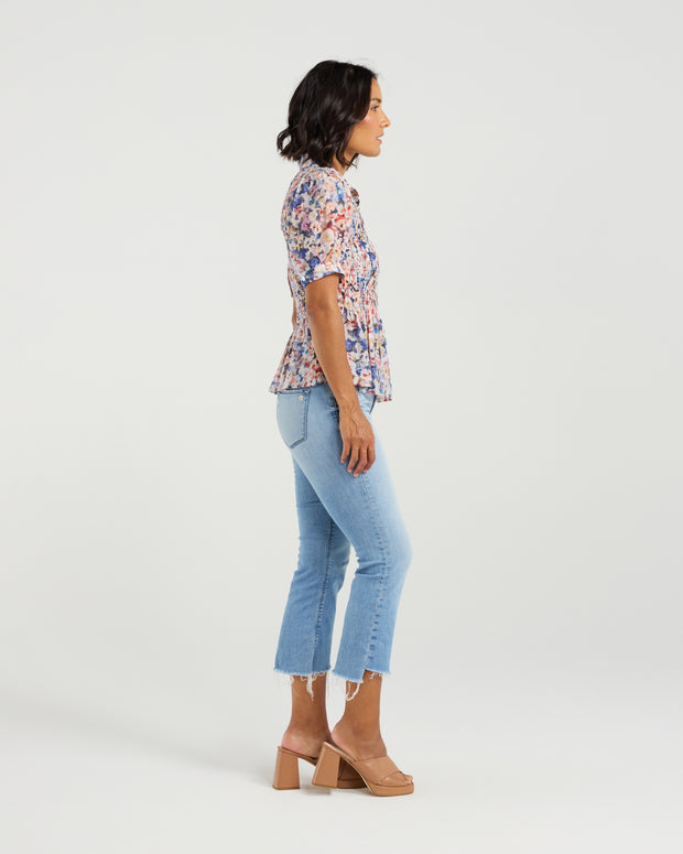 et alia Ruby Blouse - Poppy Patch