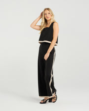 et alia Priscilla Pant - Noir Lines