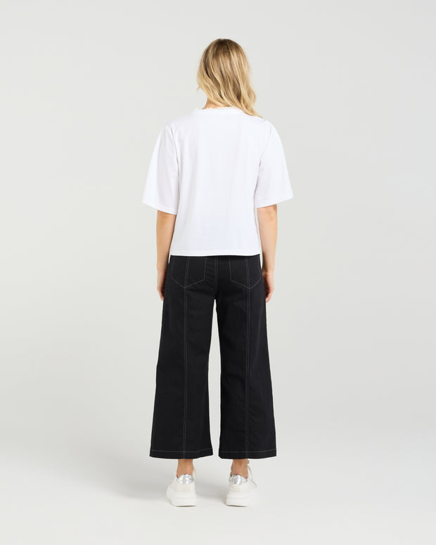 et alia Victoria Blouse - White