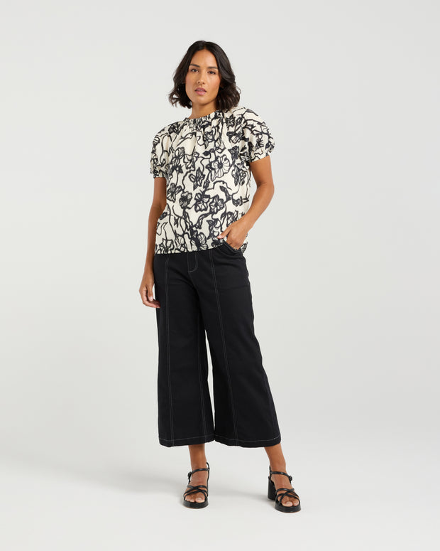 et alia Kyla Top - Street Blossoms
