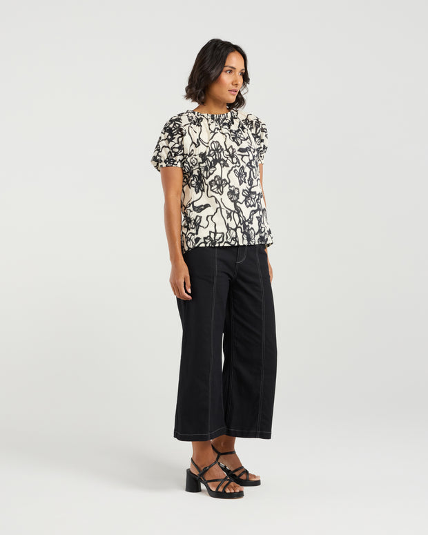 et alia Kyla Top - Street Blossoms