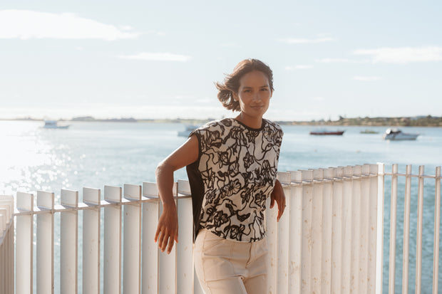 et alia Tatum Top - Street Blossoms