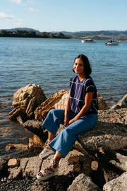 et alia Sedgewick Knit - Twilight Trellis