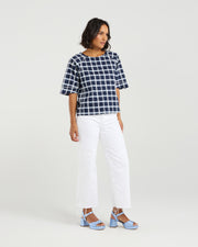 et alia Mila Top - Midnight Weave