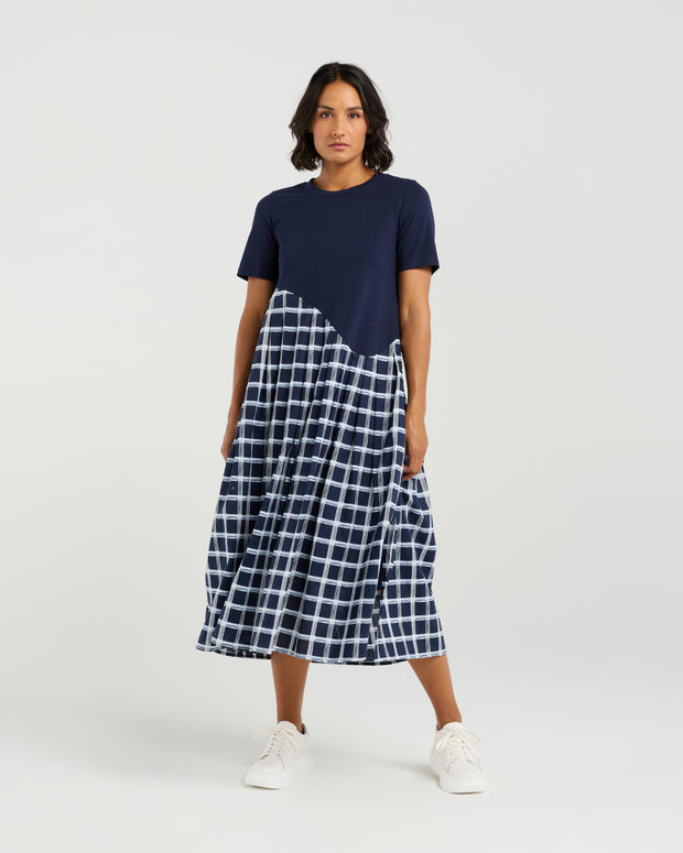 et alia Lee Dress - Midnight Weave
