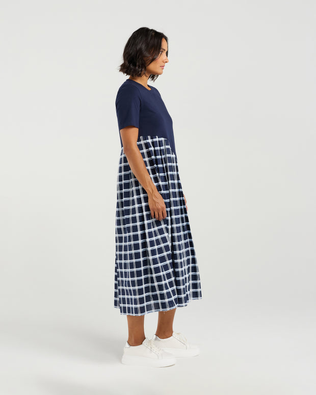 et alia Lee Dress - Midnight Weave