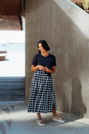 et alia Lee Dress - Midnight Weave