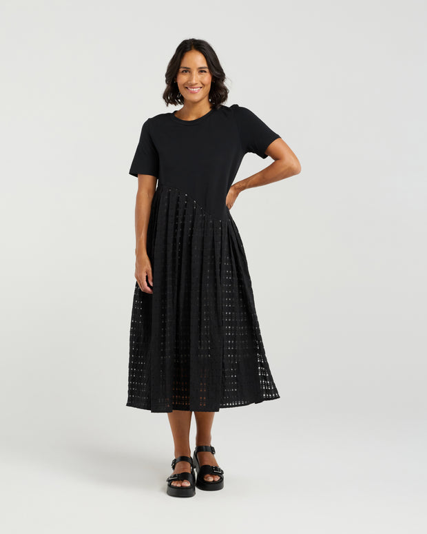 et alia Lee Dress - Noir Check