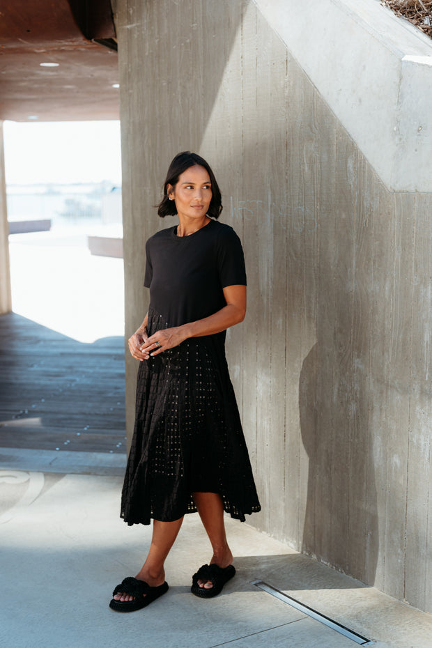 et alia Lee Dress - Noir Check