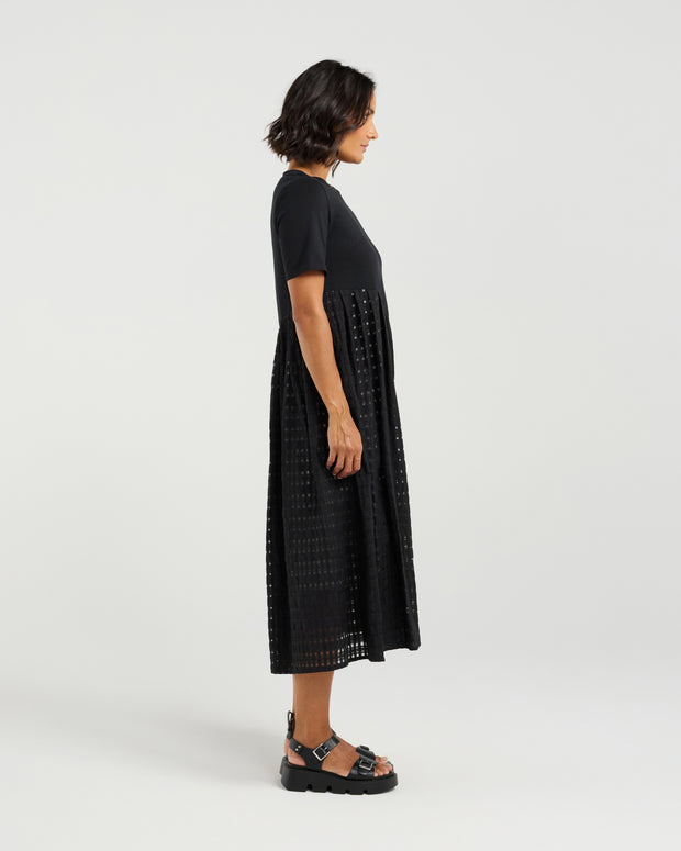 et alia Lee Dress - Noir Check