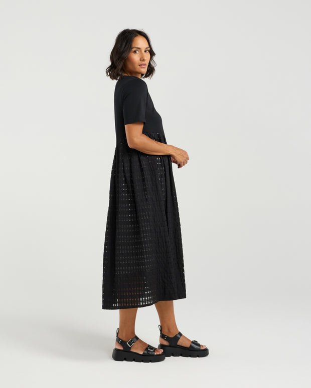 et alia Lee Dress - Noir Check