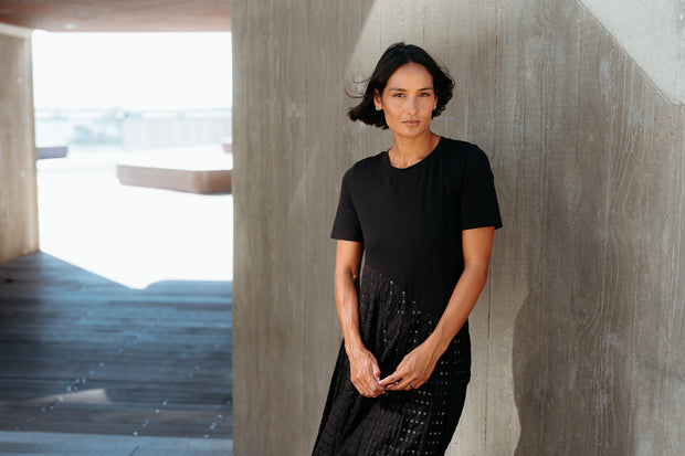 et alia Lee Dress - Noir Check