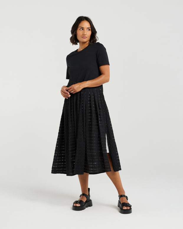et alia Lee Dress - Noir Check