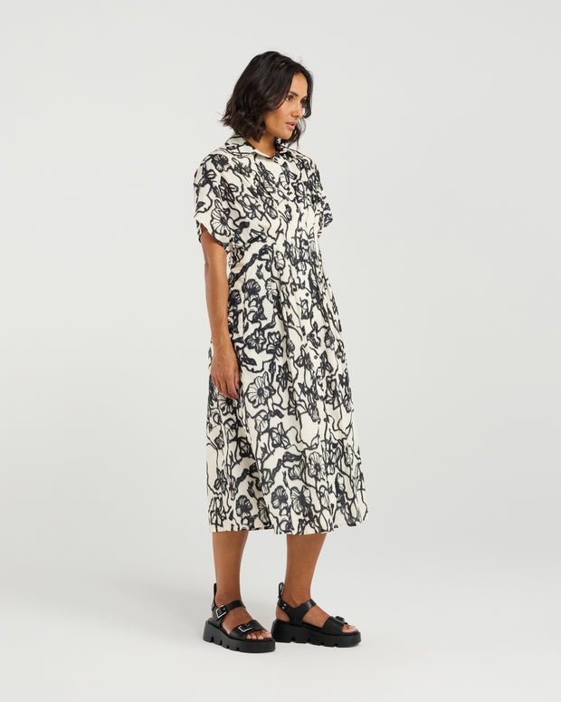 et alia Audrey Dress - Street Blossoms