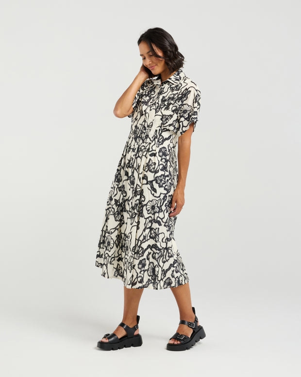 et alia Audrey Dress - Street Blossoms