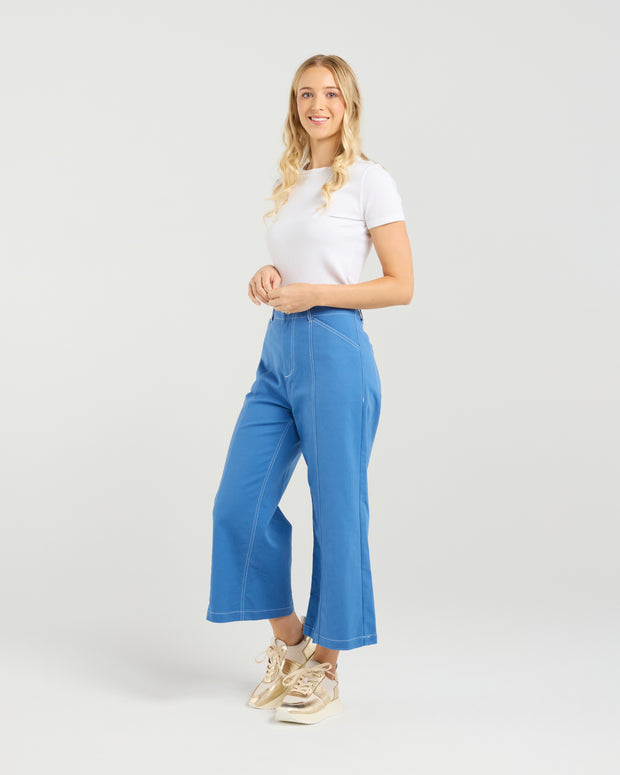et alia Maya Pant - French Indigo