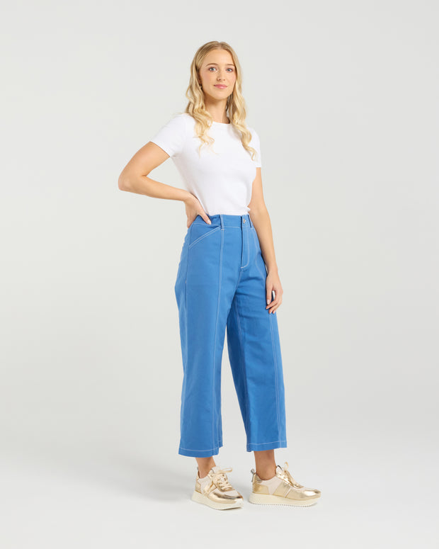 et alia Maya Pant - French Indigo