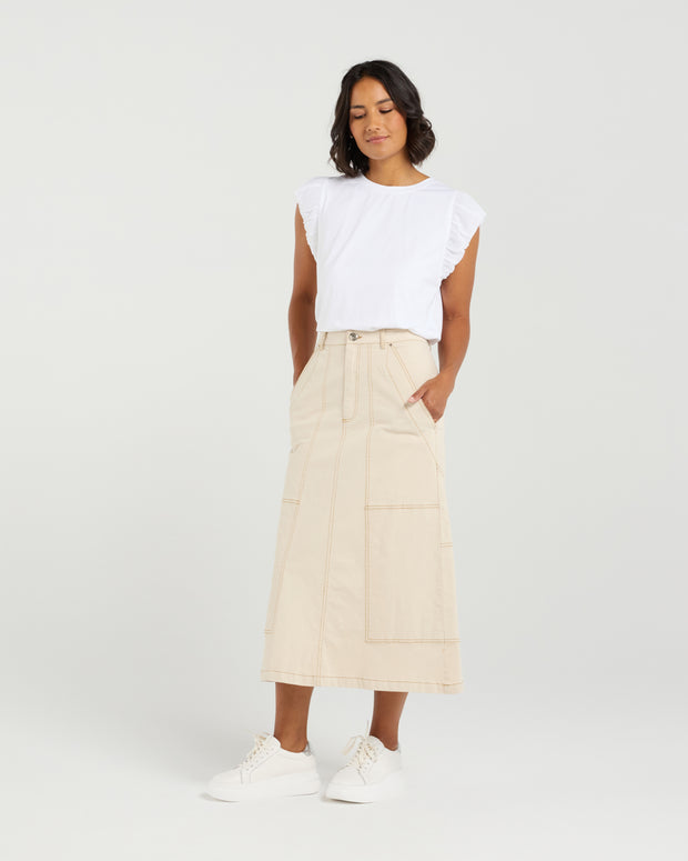 et alia Avril Skirt - Buttercream