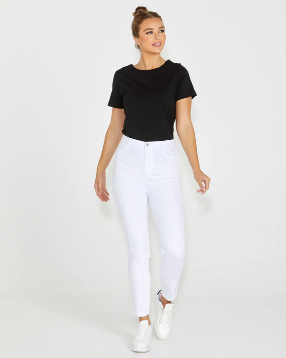 Sass Luella Stretch Jean - White