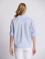 Stella + Gemma On Repeat Blouse - Sea Stripe