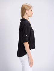 Stella + Gemma On Repeat Blouse - Black
